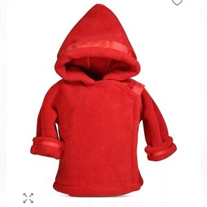 Widgeon Red Hooded Fleece Jacket